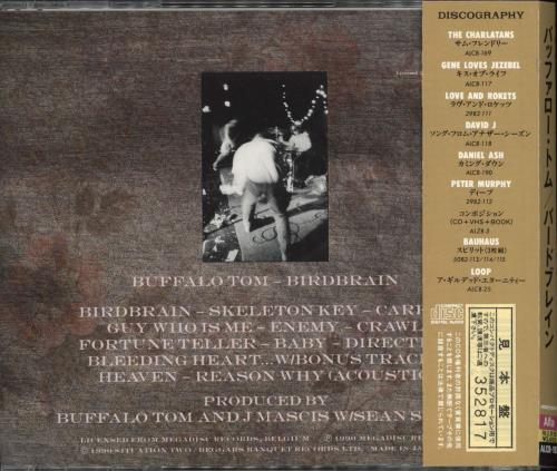 Buffalo Tom Birdbrain CD album (CDLP) Japanese BUFCDBI711072