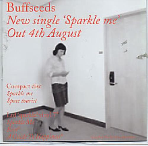 Buffseeds Sparkle Me CD single (CD5 / 5") UK B.UC5SP255106