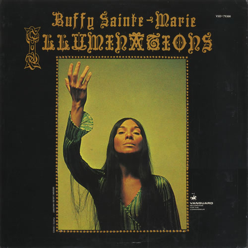 Buffy Sainte-Marie Illuminations - Factory Sample vinyl LP album (LP record) UK BSMLPIL450793