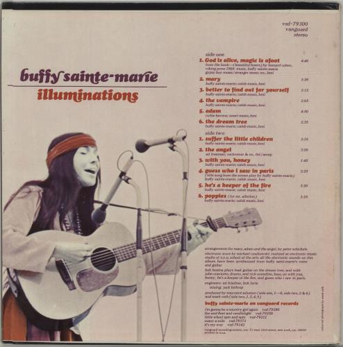 Buffy Sainte-Marie Illuminations vinyl LP album (LP record) US BSMLPIL688752
