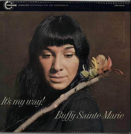 Buffy Sainte-Marie It's My Way! - Red Vinyl vinyl LP album (LP record) UK BSMLPIT642246
