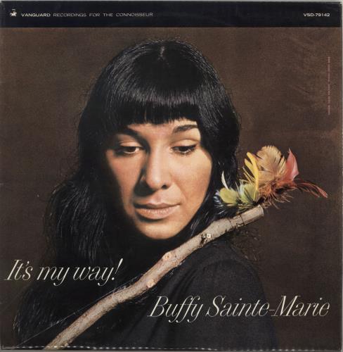 Buffy Sainte-Marie It's My Way! vinyl LP album (LP record) UK BSMLPIT736318