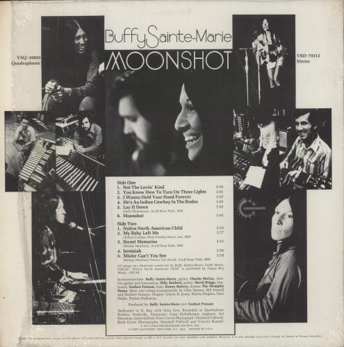 Buffy Sainte-Marie Moonshot vinyl LP album (LP record) UK BSMLPMO688754