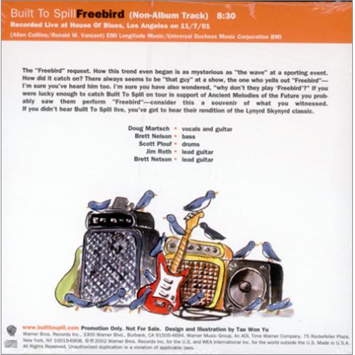 Built To Spill Freebird CD single (CD5 / 5") US BULC5FR415944