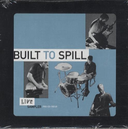 Built To Spill Live Sampler CD single (CD5 / 5") US BULC5LI442615