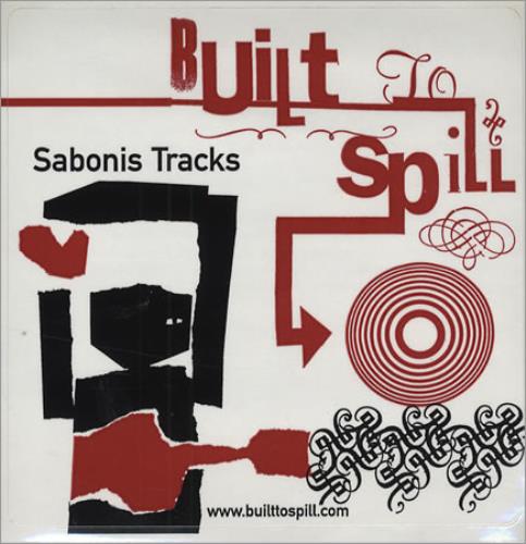Built To Spill Sabonis Tracks CD single (CD5 / 5") US BULC5SA409107