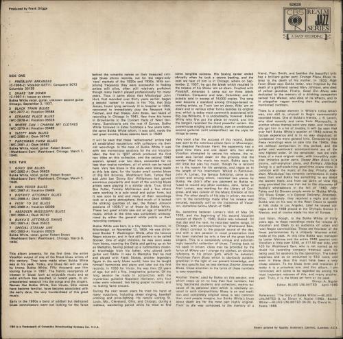 Bukka White Bukka White vinyl LP album (LP record) UK BUWLPBU528491