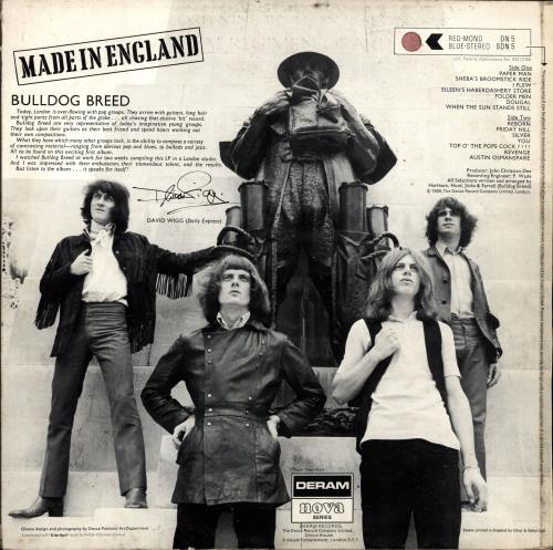 Bulldog Breed Made In England - 1st vinyl LP album (LP record) UK BU2LPMA694264