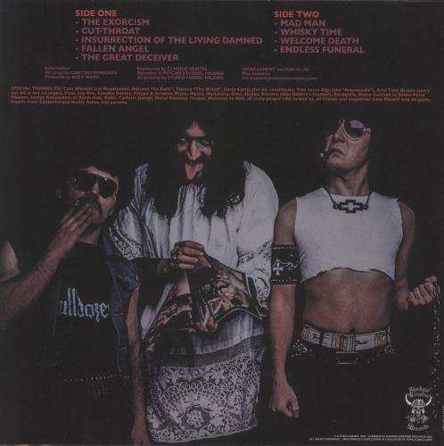 Bulldozer The Day Of Wrath - Cut-Throat Splatter Vinyl vinyl LP album (LP record) US QVXLPTH868087