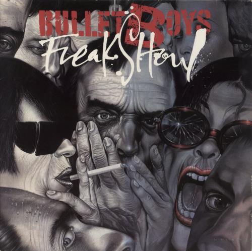 Bullet Boys Freakshow vinyl LP album (LP record) German ULBLPFR586502