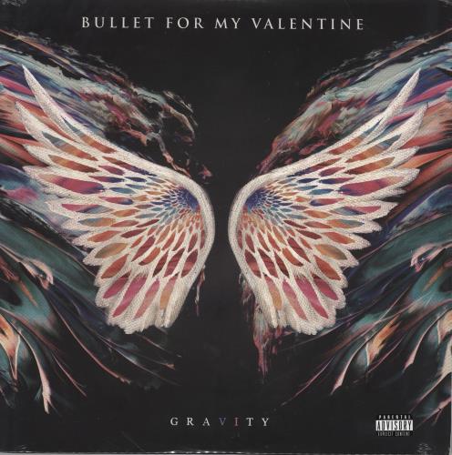 Bullet For My Valentine Gravity - Sealed + Promo Sticker vinyl LP album (LP record) US BMULPGR779104
