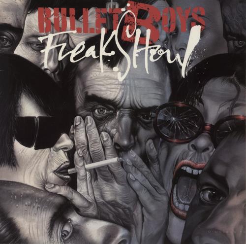 Bulletboys Freakshow vinyl LP album (LP record) German E34LPFR857765