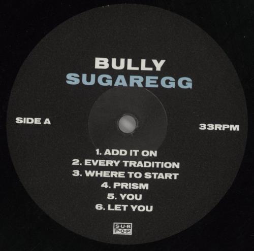 Bully Sugaregg vinyl LP album (LP record) UK 20VLPSU858665