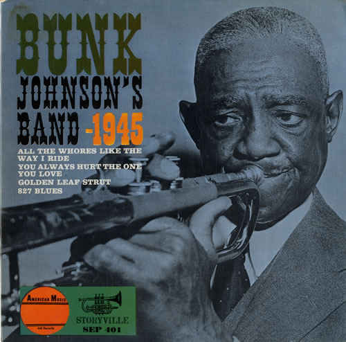 Bunk Johnson Bunk Johnson's Band 1945 7" vinyl single (7 inch record / 45) Danish BKJ07BU548933