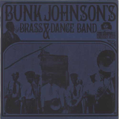 Bunk Johnson Bunk Johnson's Brass & Dance Band vinyl LP album (LP record) UK BKJLPBU743265