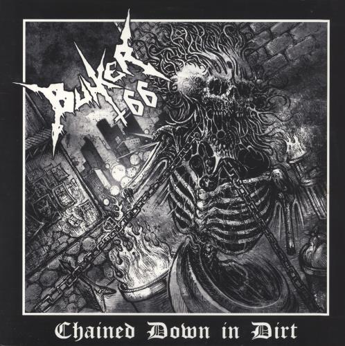 Bunker 66 Chained Down In Dirt - Yellow Translucent Vinyl vinyl LP album (LP record) German 6ZSLPCH835131