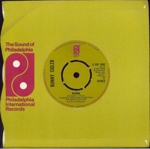 Bunny Sigler Theme For "Five Fingers Of Death" 7" vinyl single (7 inch record / 45) UK BNX07TH803987