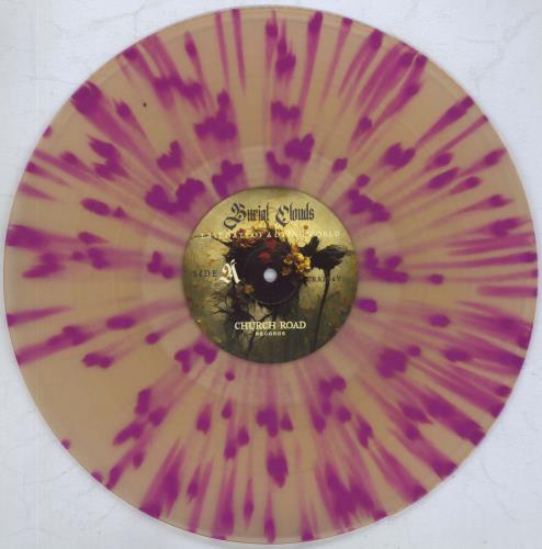 Burial Clouds Last Days Of A Dying World - Clear / Purple Splatter vinyl vinyl LP album (LP record) UK 6VRLPLA822362