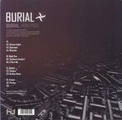 Burial Burial 2-LP vinyl record set (Double LP Album) UK E1R2LBU859570