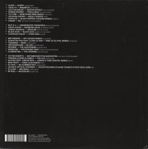 Burial Fabriclive 100 4-LP vinyl album record set UK E1R4LFA785985