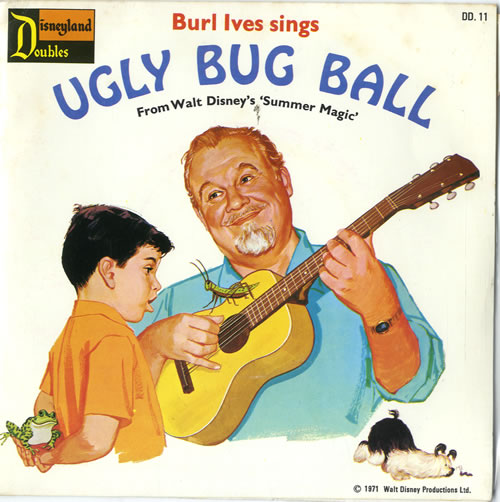 Burl Ives Ugly Bug Ball 7" vinyl single (7 inch record / 45) UK BUV07UG567168