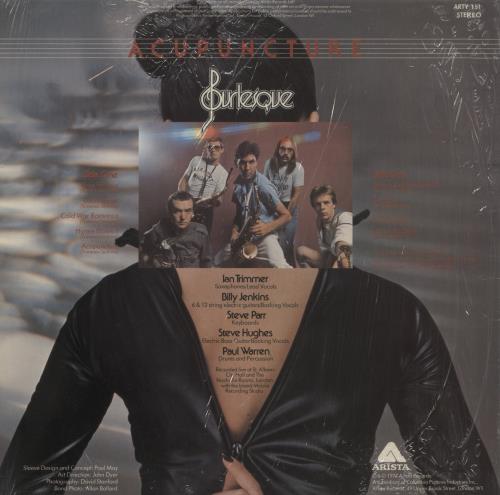 Burlesque Acupuncture - Shrink vinyl LP album (LP record) UK B9RLPAC863769