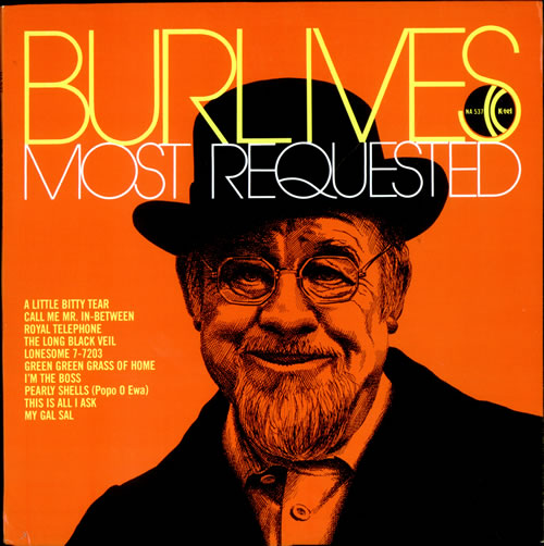 Burl Ives Most Requested Australian Vinyl LP Album LP Record 500491 burl-ives-most-requested-australian-vinyl-lp-album-lp-record-500491