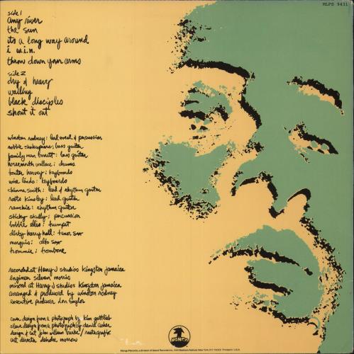 Burning Spear Dry & Heavy vinyl LP album (LP record) UK 8BSLPDR748729