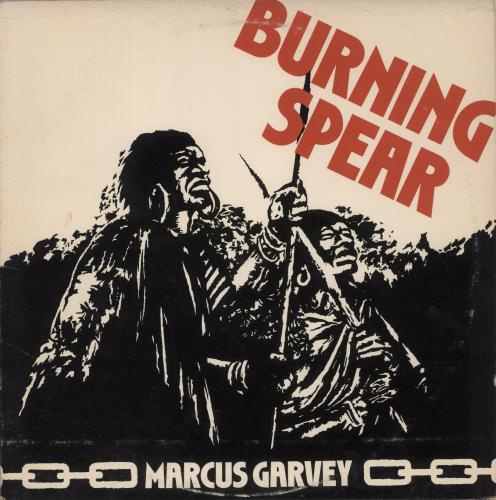 Burning Spear Marcus Garvey vinyl LP album (LP record) US 8BSLPMA881992