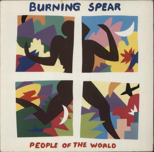 Burning Spear People Of The World vinyl LP album (LP record) UK 8BSLPPE866669