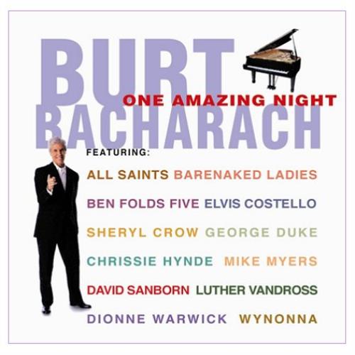 Burt Bacharach One Amazing Night CD album (CDLP) UK BAHCDON420171