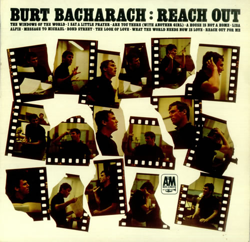 Burt Bacharach Reach Out vinyl LP album (LP record) UK BAHLPRE451823