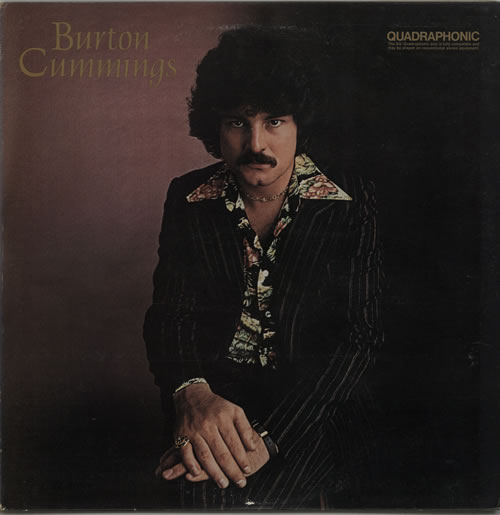 Burton Cummings Burton Cummings - Quad - Gold promo stamped vinyl LP album (LP record) UK F3RLPBU638220