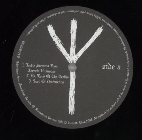 Burzum Burzum/ Aske - 180gm 2-LP vinyl record set (Double LP Album) UK E2R2LBU862530