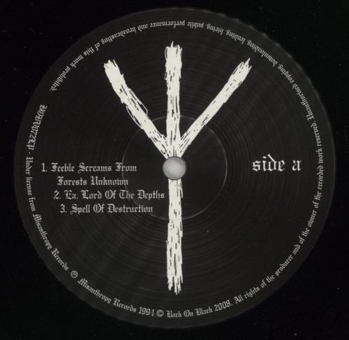 Burzum Burzum/ Aske 2-LP vinyl record set (Double LP Album) UK E2R2LBU868045