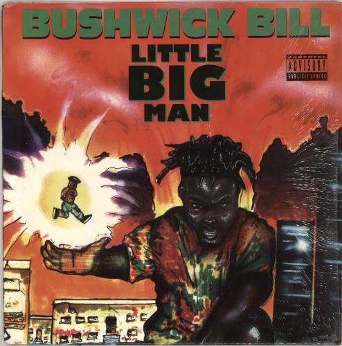 Bushwick Bill Little Big Man - shrink vinyl LP album (LP record) US Y95LPLI711932