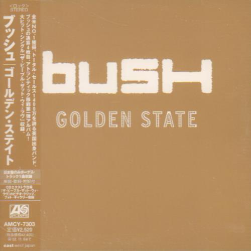 Bush Golden State CD album (CDLP) Japanese B-UCDGO213452