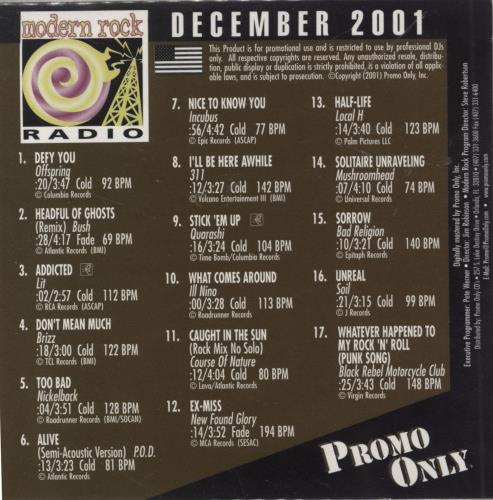 Bush Headful Of Ghosts CD album (CDLP) US B-UCDHE214558