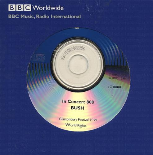 Bush In Concert 808 CD album (CDLP) UK B-UCDIN369041