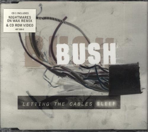 Bush Letting The Cables Sleep - Both CDs 2-CD single set (Double CD single) UK B-U2SLE495915