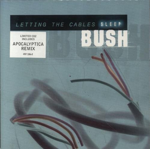 Bush Letting The Cables Sleep - Both CDs 2-CD single set (Double CD single) UK B-U2SLE495915