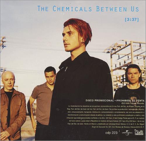 Bush The Chemicals Between Us CD single (CD5 / 5") Mexican B-UC5TH149669