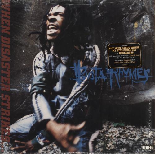 Busta Rhymes When Disaster Strikes... 2-LP vinyl record set (Double LP Album) US UST2LWH709554