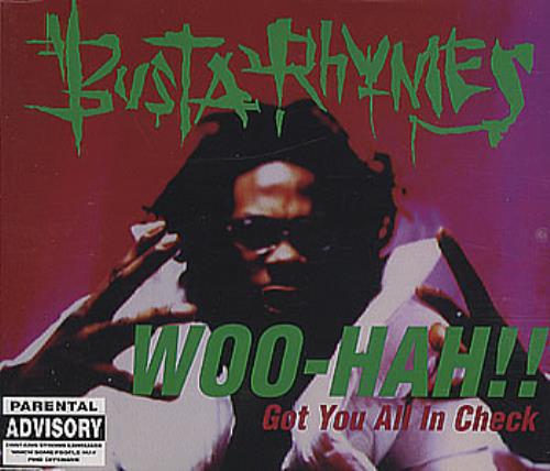 Busta Rhymes WoohHah!! Got You All In Check - Part 1 CD single (CD5 / 5") UK USTC5WO386734