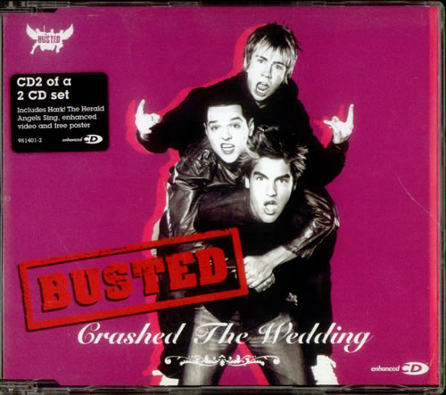 Busted Crashed The Wedding 2-CD single set (Double CD single) UK BSD2SCR261924