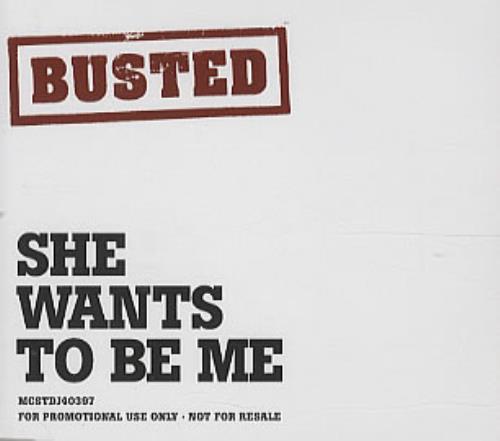Busted She Wants To Be Me CD single (CD5 / 5") UK BSDC5SH311186