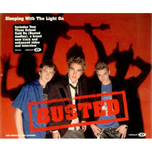Busted Sleeping With The Light On - Part 1 CD single (CD5 / 5") UK BSDC5SL313074
