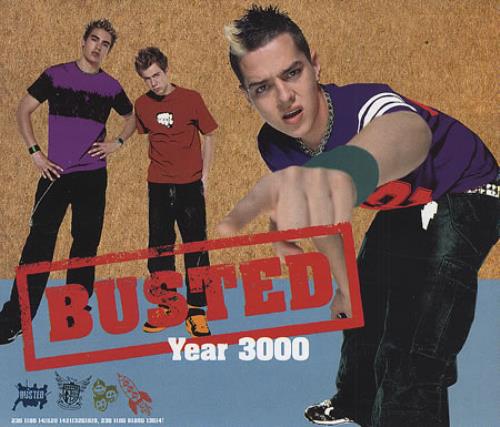Busted Year 3000 CD single (CD5 / 5") UK BSDC5YE410381