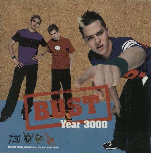 Busted Year 3000 2-CD single set (Double CD single) UK BSD2SYE661574