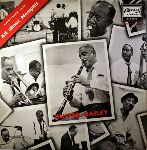 Buster Bailey All About Memphis vinyl LP album (LP record) UK D8ULPAL564568